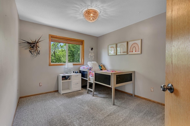 2821 15th Ave S, Saint Cloud, MN 56301 - carpeted home office with baseboards