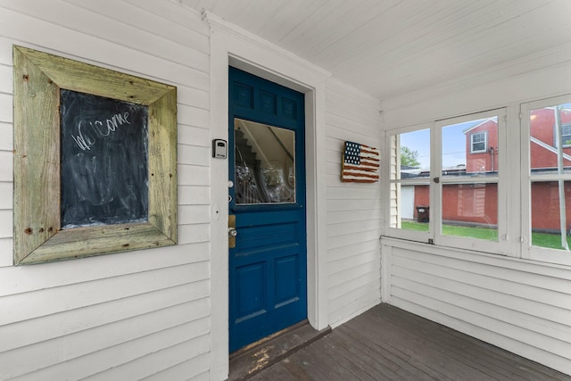 208 2nd St SW, Braham, MN 55006 - view of doorway to property