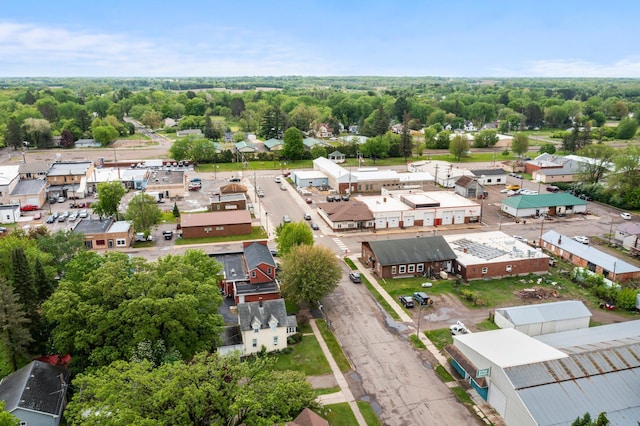 208 2nd St SW, Braham, MN 55006 - aerial view of residential area