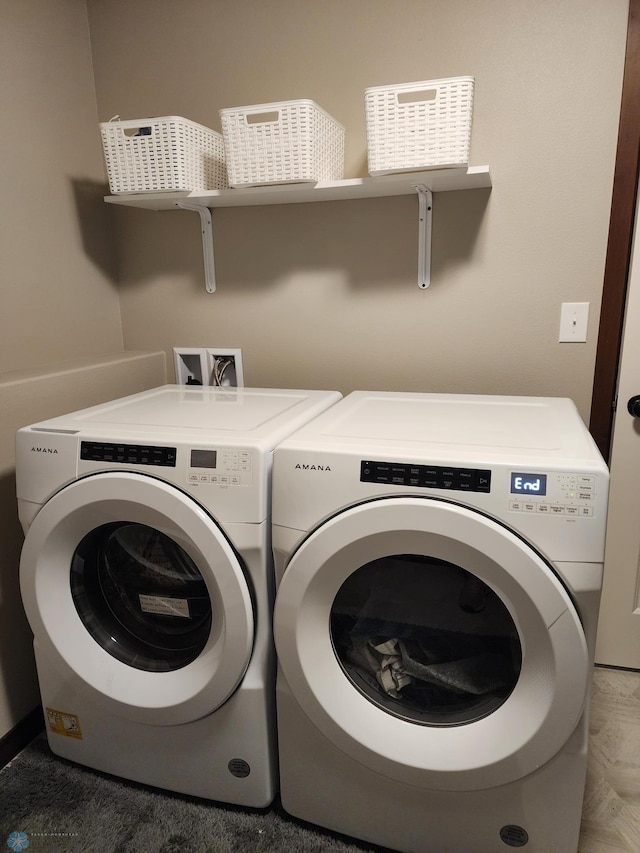 1743 46th Ave S, Moorhead, MN 56560 - laundry room with independent washer and dryer