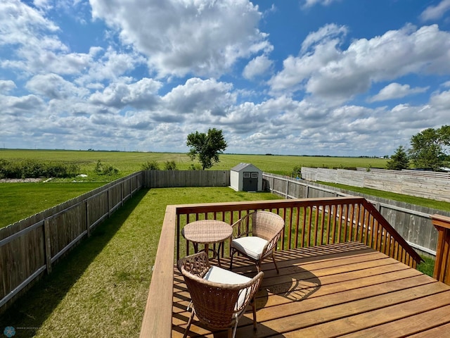 1743 46th Ave S, Moorhead, MN 56560 - deck with a view of countryside