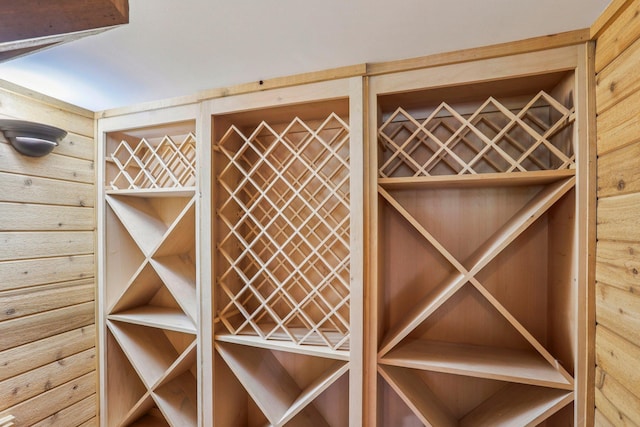 15758 Austin St NE, Ham Lake, MN 55304 - wine room with wood walls