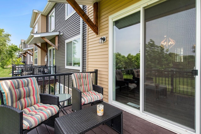 14834 Willemite Way NW, Ramsey, MN 55303 - view of wooden deck
