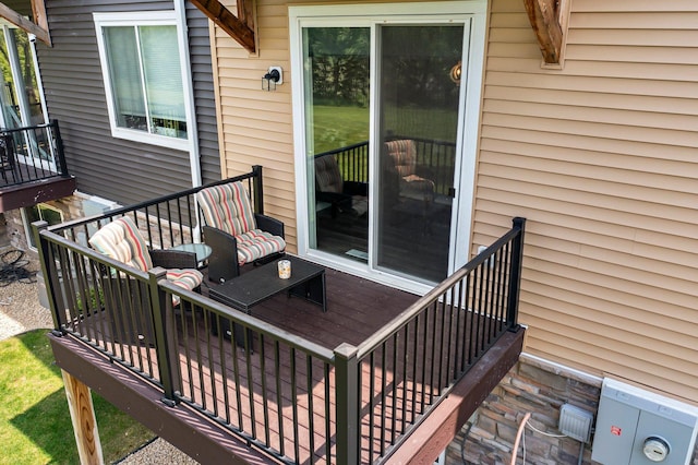 14834 Willemite Way NW, Ramsey, MN 55303 - view of deck