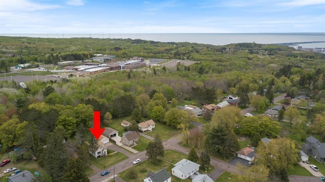 2508 Springvale Rd, Duluth, MN 55811 - view of property location featuring a nearby body of water, a heavily wooded area, and nearby suburban area