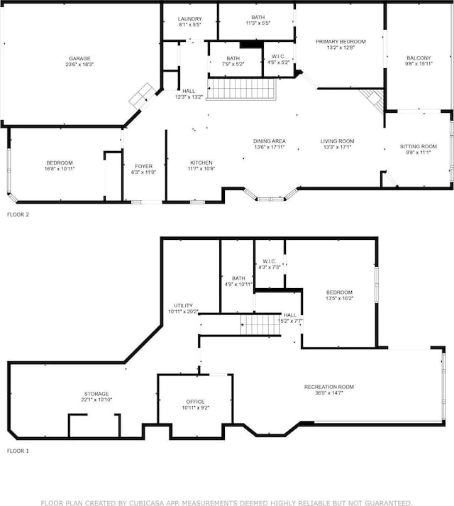 735 Highview Ct, Saint Croix Falls, WI 54024 - floor plan / room layout