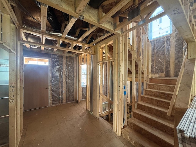 6135 Harkness Ln S, Cottage Grove, MN 55016 - miscellaneous room featuring stairway