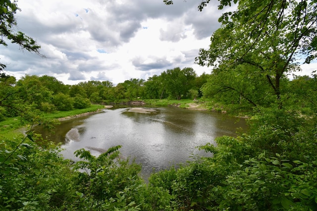 2645 Riverside Ln NE, Rochester, MN 55906 - water view with a heavily wooded area