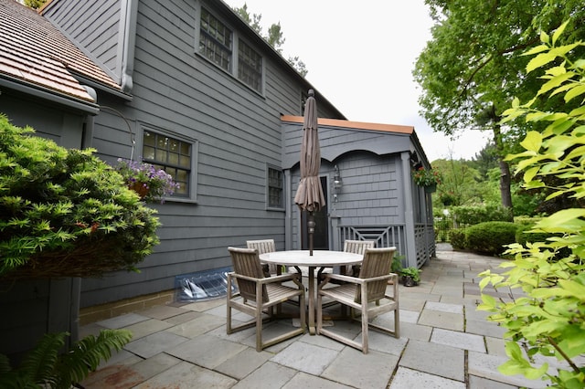 2645 Riverside Ln NE, Rochester, MN 55906 - view of patio featuring outdoor dining area