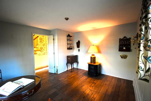 2645 Riverside Ln NE, Rochester, MN 55906 - interior space with dark wood-style flooring