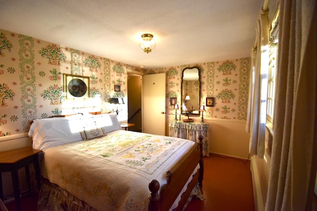 2645 Riverside Ln NE, Rochester, MN 55906 - bedroom with wallpapered walls