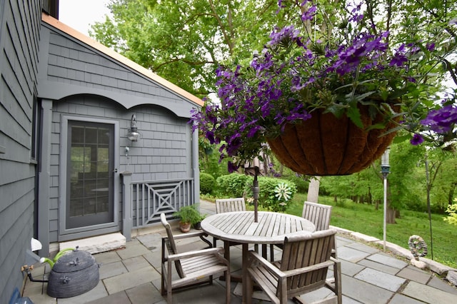 2645 Riverside Ln NE, Rochester, MN 55906 - view of patio / terrace featuring outdoor dining space