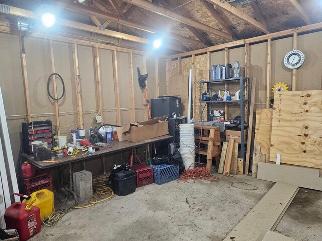27681 Moser Dr, Jackson Twp, WI 54893 - view of below grade area
