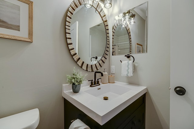 1034 Carmel Ct, Shoreview, MN 55126 - bathroom with vanity and toilet
