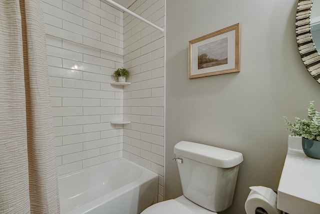 1034 Carmel Ct, Shoreview, MN 55126 - full bath with toilet and shower / bath combo
