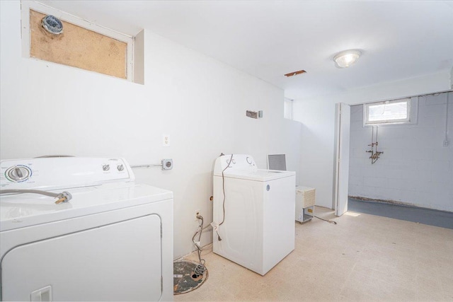1637 37th Ave NE, Columbia Heights, MN 55421 - washroom with washing machine and clothes dryer