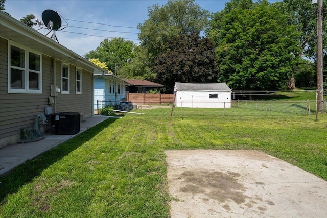 1637 37th Ave NE, Columbia Heights, MN 55421 - view of yard with cooling unit and a patio