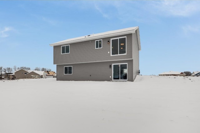 4781 261st St, Wyoming, MN 55092 - view of snow covered house