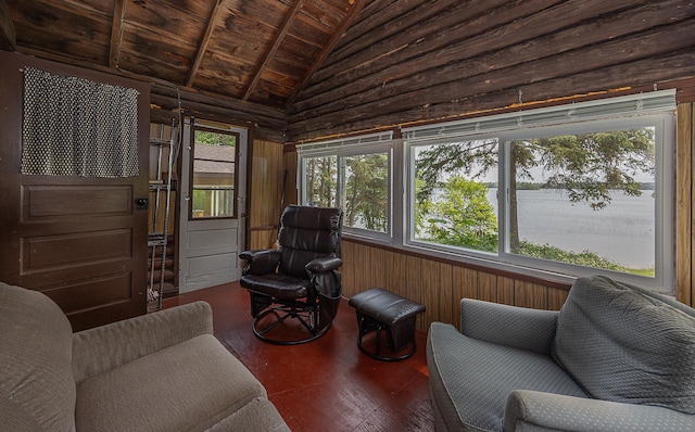 1409 Wabedo Pass Rd NE, Longville, MN 56655 - sunroom / solarium with lofted ceiling