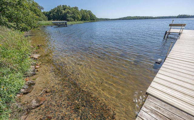 1409 Wabedo Pass Rd NE, Longville, MN 56655 - dock with a water view