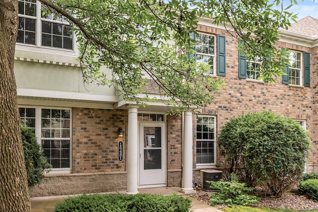 15481 Frost Path Unit 1803, Apple Valley, MN 55124 - property entrance with brick siding
