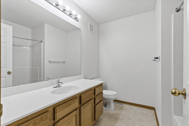 15481 Frost Path Unit 1803, Apple Valley, MN 55124 - full bath featuring a textured ceiling, vanity, and a shower