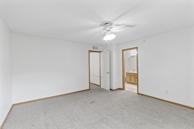 15481 Frost Path Unit 1803, Apple Valley, MN 55124 - unfurnished room featuring ceiling fan, light carpet, and a textured ceiling
