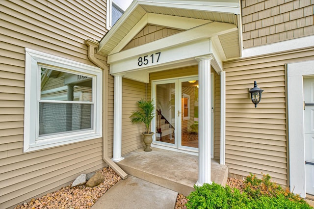 8517 143rd St W, Apple Valley, MN 55124 - view of exterior entry with french doors