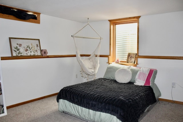 606 Center Ave N, Blooming Prairie, MN 55917 - carpeted bedroom featuring baseboards