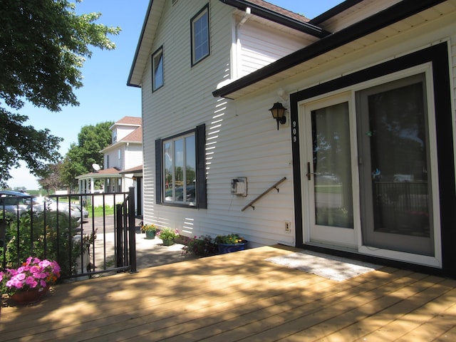 909 6th Ave, Brewster, MN 56119 - view of wooden terrace