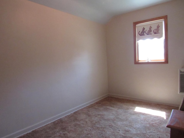 909 6th Ave, Brewster, MN 56119 - carpeted spare room featuring vaulted ceiling and baseboards