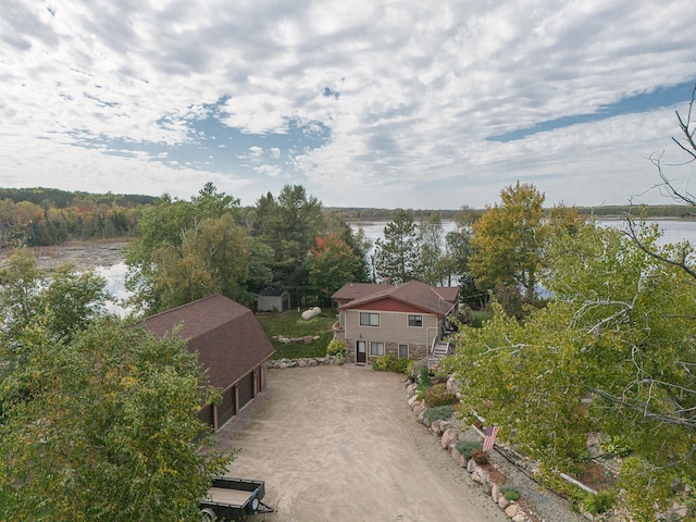 6823 Re Echo Ridge Dr NE, Remer, MN 56672 - aerial view of a large body of water