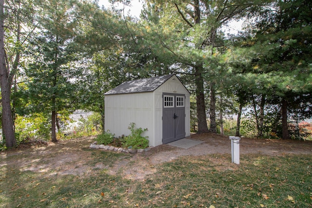6823 Re Echo Ridge Dr NE, Remer, MN 56672 - view of shed