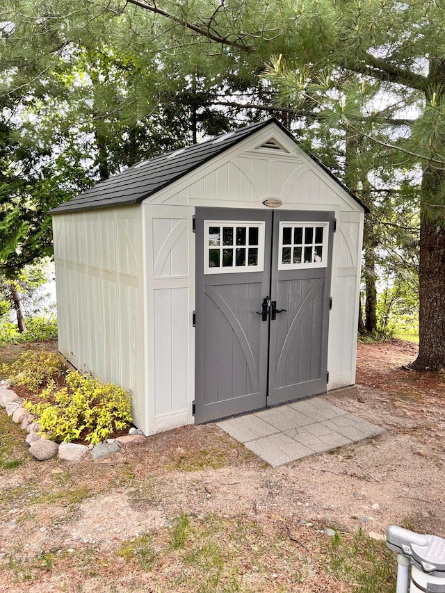 6823 Re Echo Ridge Dr NE, Remer, MN 56672 - view of shed