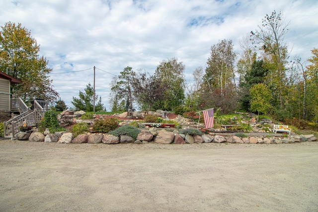 6823 Re Echo Ridge Dr NE, Remer, MN 56672 - view of yard with stairway