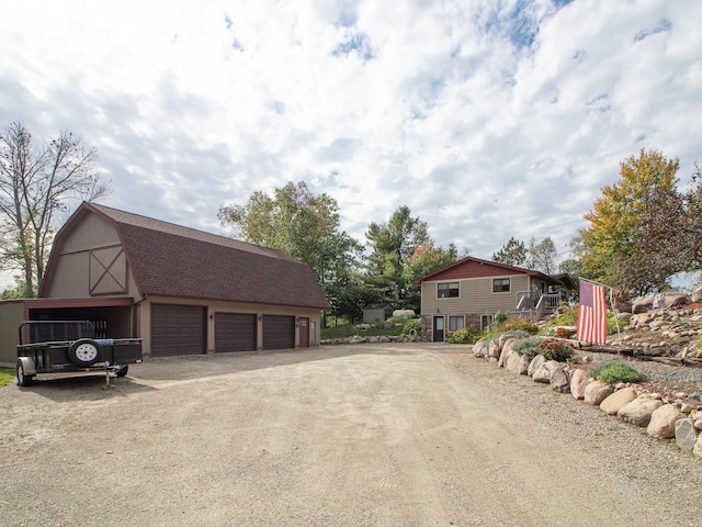 6823 Re Echo Ridge Dr NE, Remer, MN 56672 - view of road featuring a barn