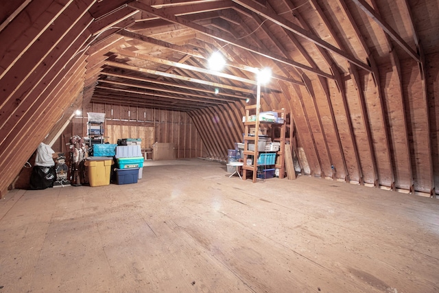6823 Re Echo Ridge Dr NE, Remer, MN 56672 - view of unfinished attic
