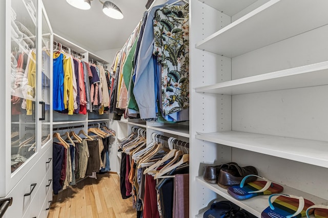 2665 Oriole Ave N, West Lakeland Twp, MN 55082 - spacious closet with wood finished floors