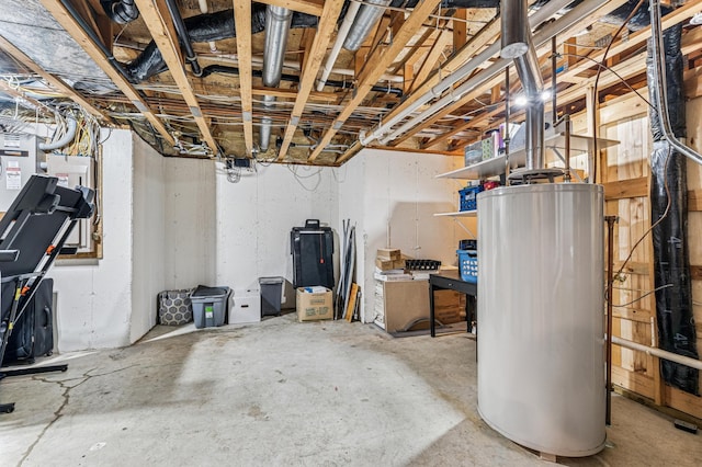 2665 Oriole Ave N, West Lakeland Twp, MN 55082 - unfinished below grade area with water heater