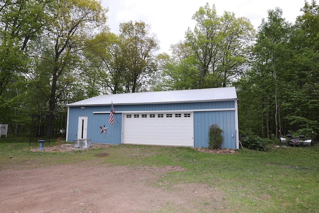 5004 W Rd, Silver Twp, MN 55767 - view of detached garage