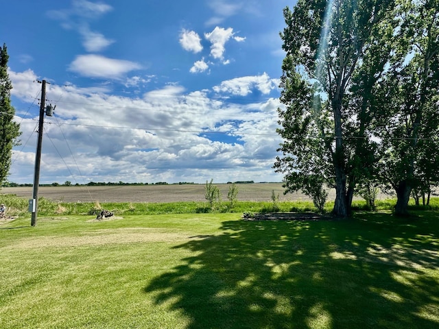 15373 Shawn St, Rocksbury Twp, MN 56701 - view of grassy yard with a view of countryside