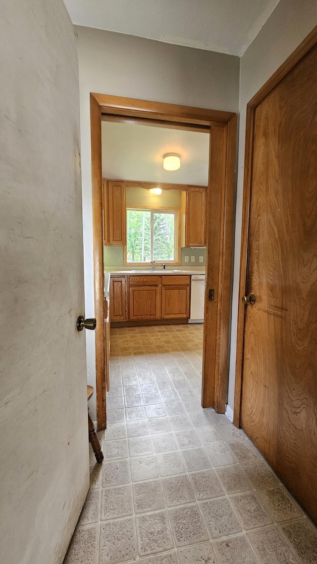1309 Elm Ave N, Wheaton, MN 56296 - hall with a sink
