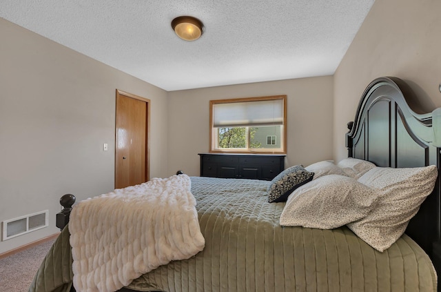 900 Isabella Ave, Clearwater, MN 55320 - carpeted bedroom featuring a textured ceiling