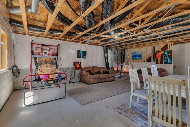 900 Isabella Ave, Clearwater, MN 55320 - view of unfinished below grade area