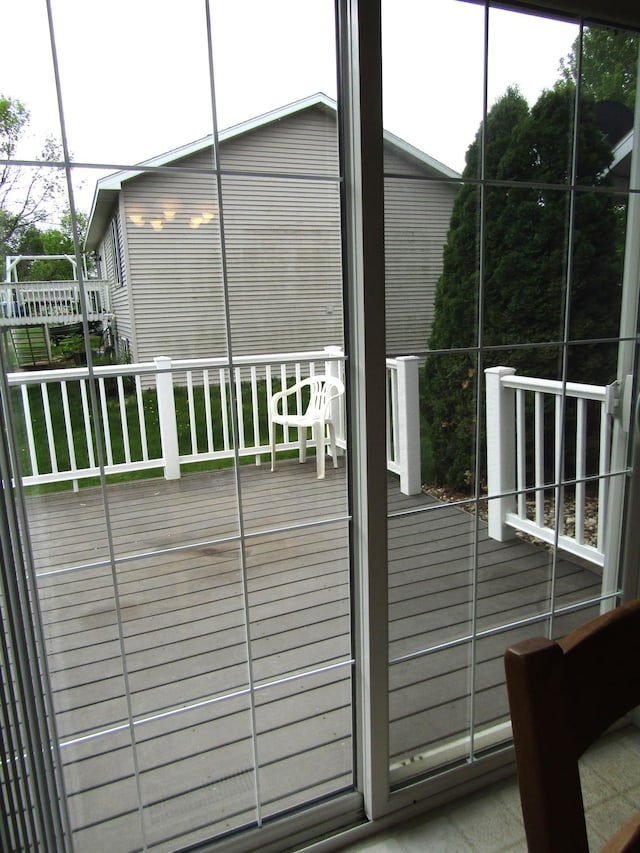 180 Bordson St, Appleton, MN 56208 - view of wooden deck