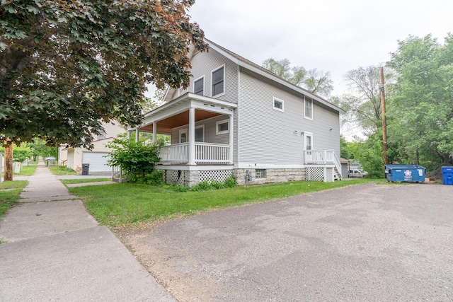 475 Minnehaha Ave E, Saint Paul, MN 55130 - view of side of property with a porch