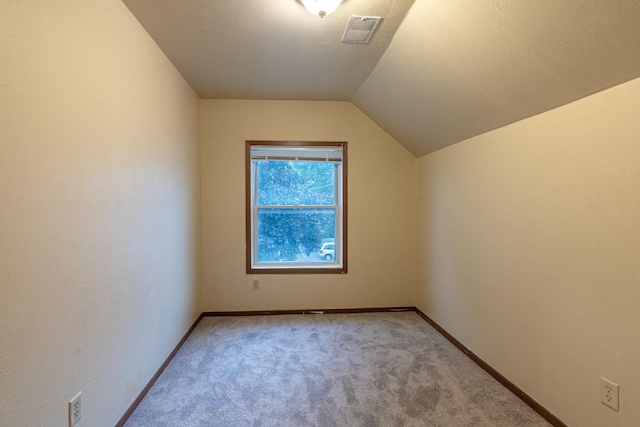475 Minnehaha Ave E, Saint Paul, MN 55130 - additional living space with carpet, vaulted ceiling, and baseboards