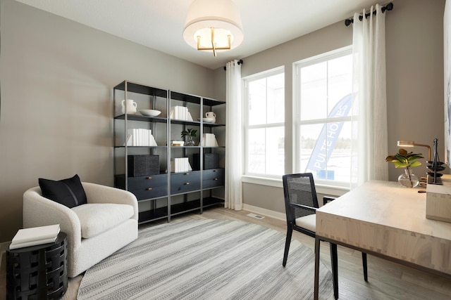 14705 105th Pl N, Maple Grove, MN 55369 - office featuring wood finished floors and baseboards