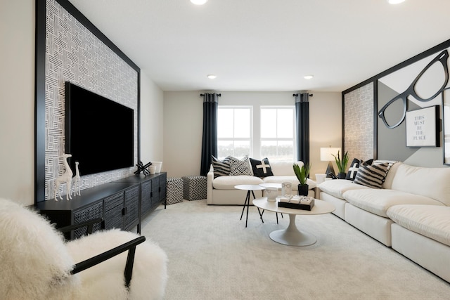 14705 105th Pl N, Maple Grove, MN 55369 - carpeted living room featuring recessed lighting