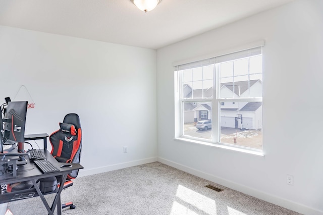 830 Foxglove Ter, Waconia, MN 55387 - carpeted office featuring baseboards